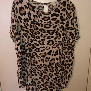 H&M Leopard Print Top